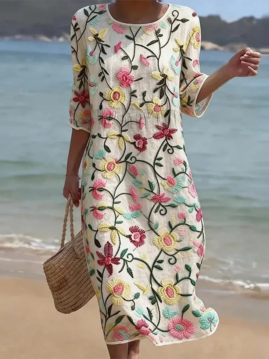 REBECA - Vestido para un look florar