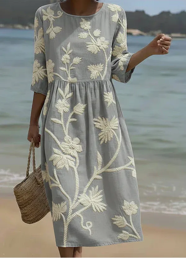 FLAVIA - Vestido para sentirse arreglada y cómoda.