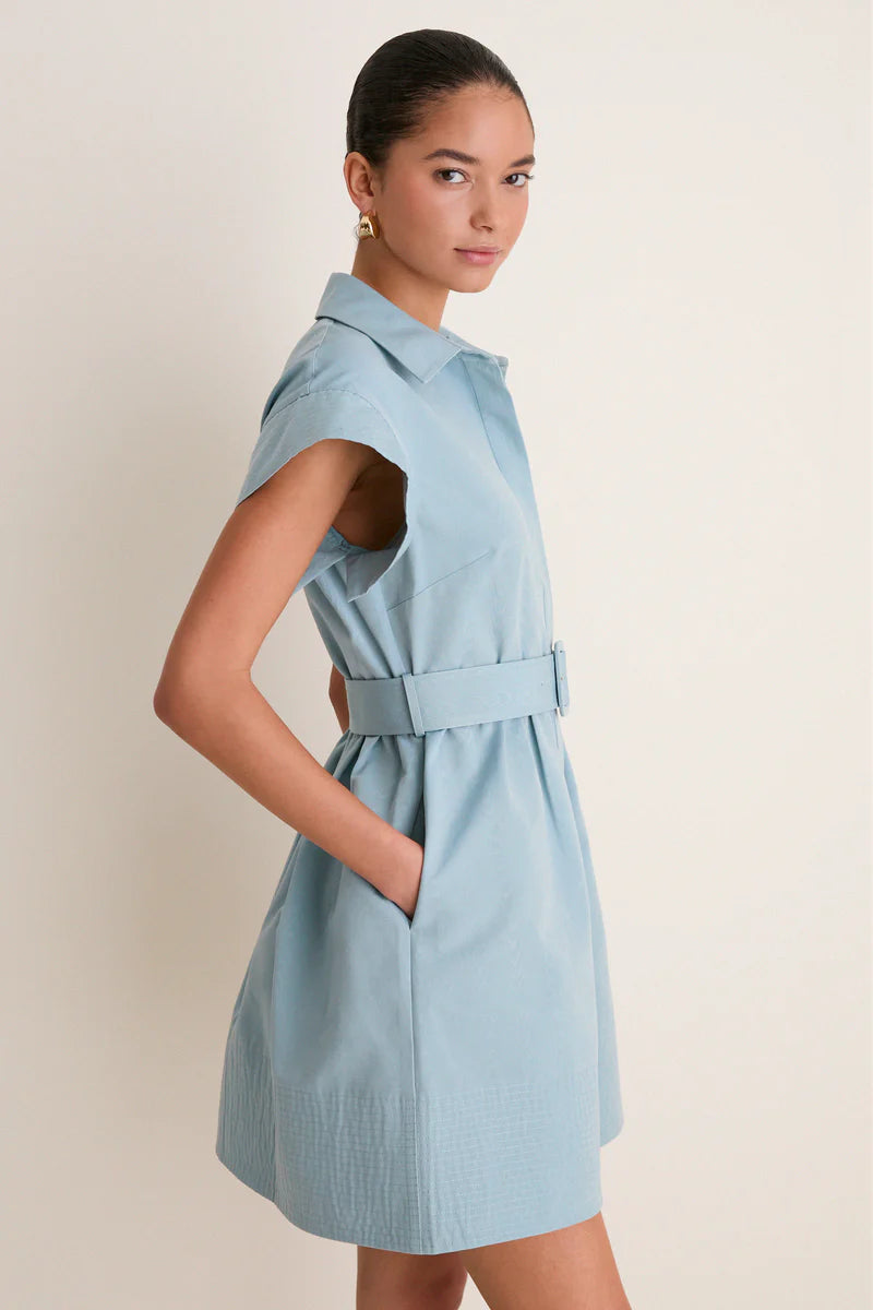 Vestido Mini Chloe azul marino