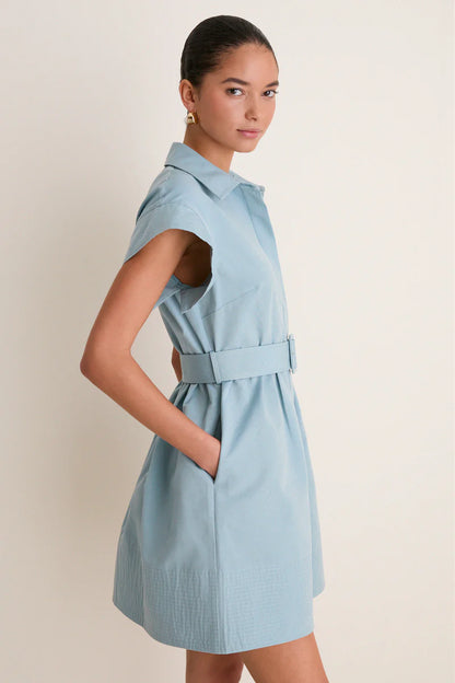 Vestido Mini Chloe azul marino