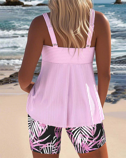 Carmen - Conjunto de tankini de colores