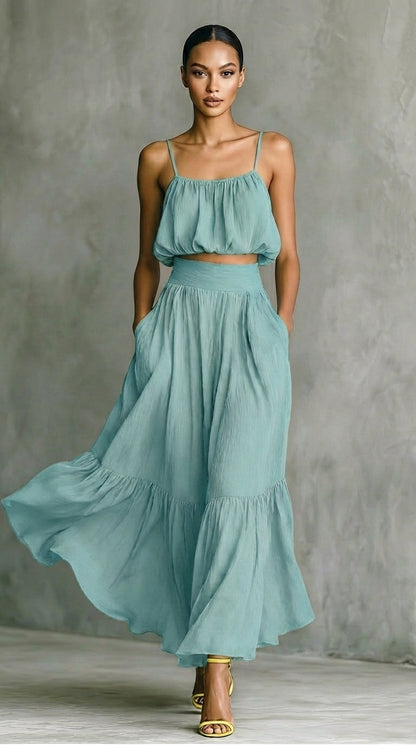 ROSENIA - Conjunto fresco y veraniego perfecto para esta temporada.