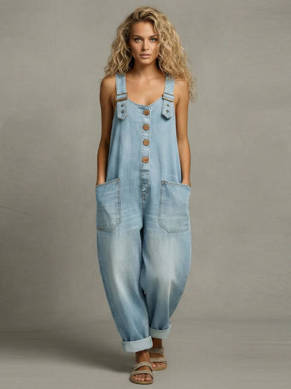 ROCIO - El mono vaquero cómodo y estiloso que eleva tu look diario