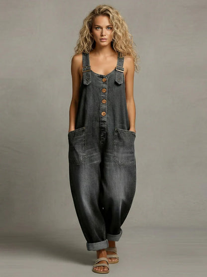 ROCIO - El mono vaquero cómodo y estiloso que eleva tu look diario