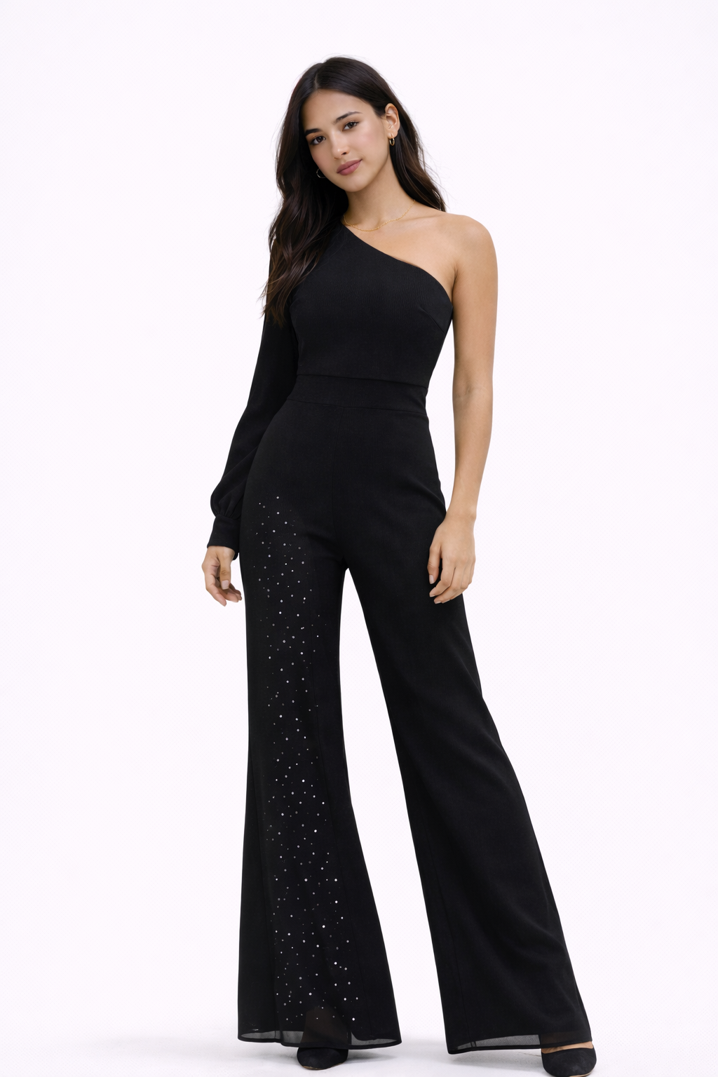 ISABELLA - Mono elegante de un hombro que estiliza y deslumbre