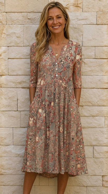 ALISA - Vestido cómodo y relajado