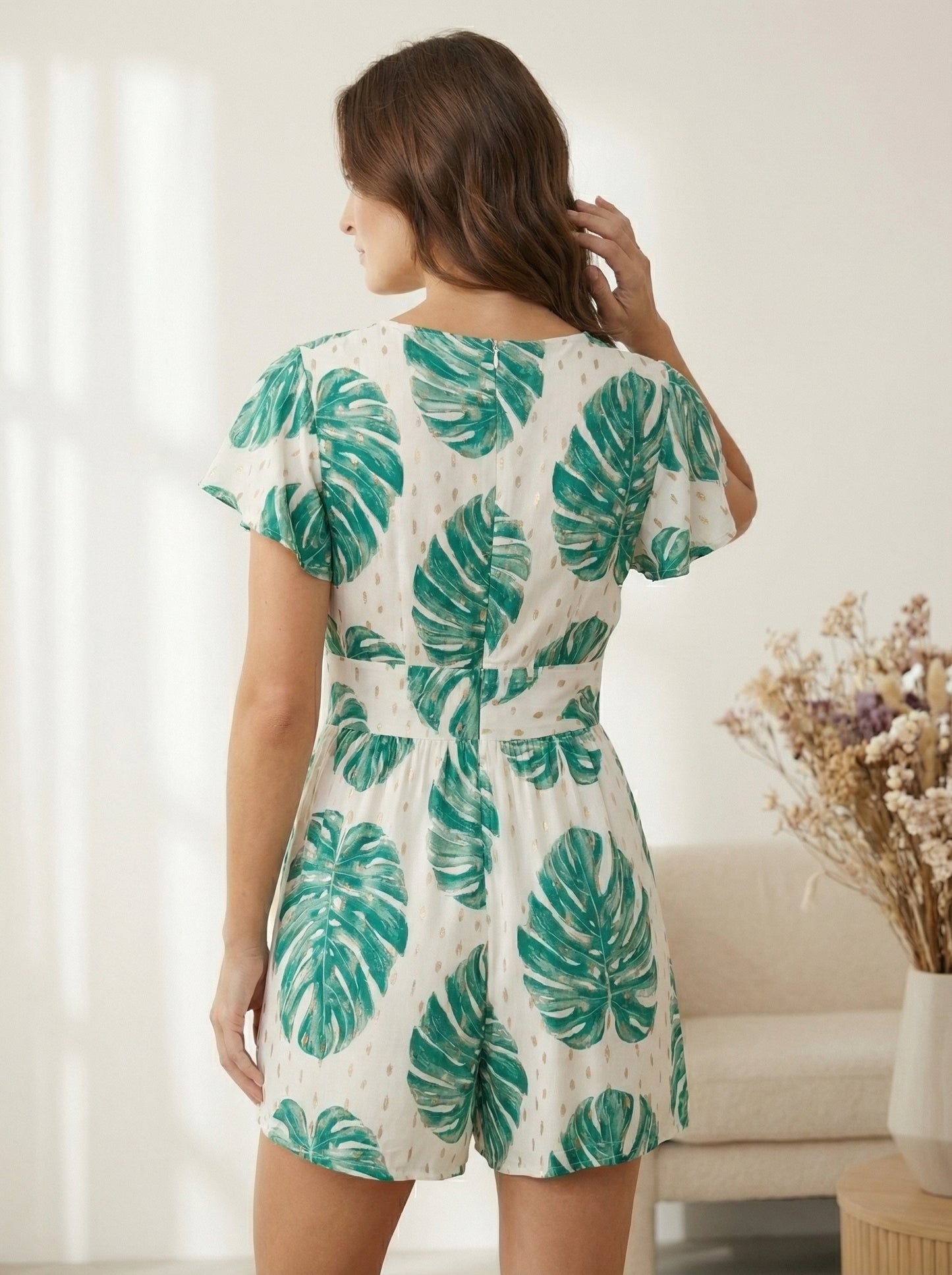 LUNA – Vestido Natural Fluido