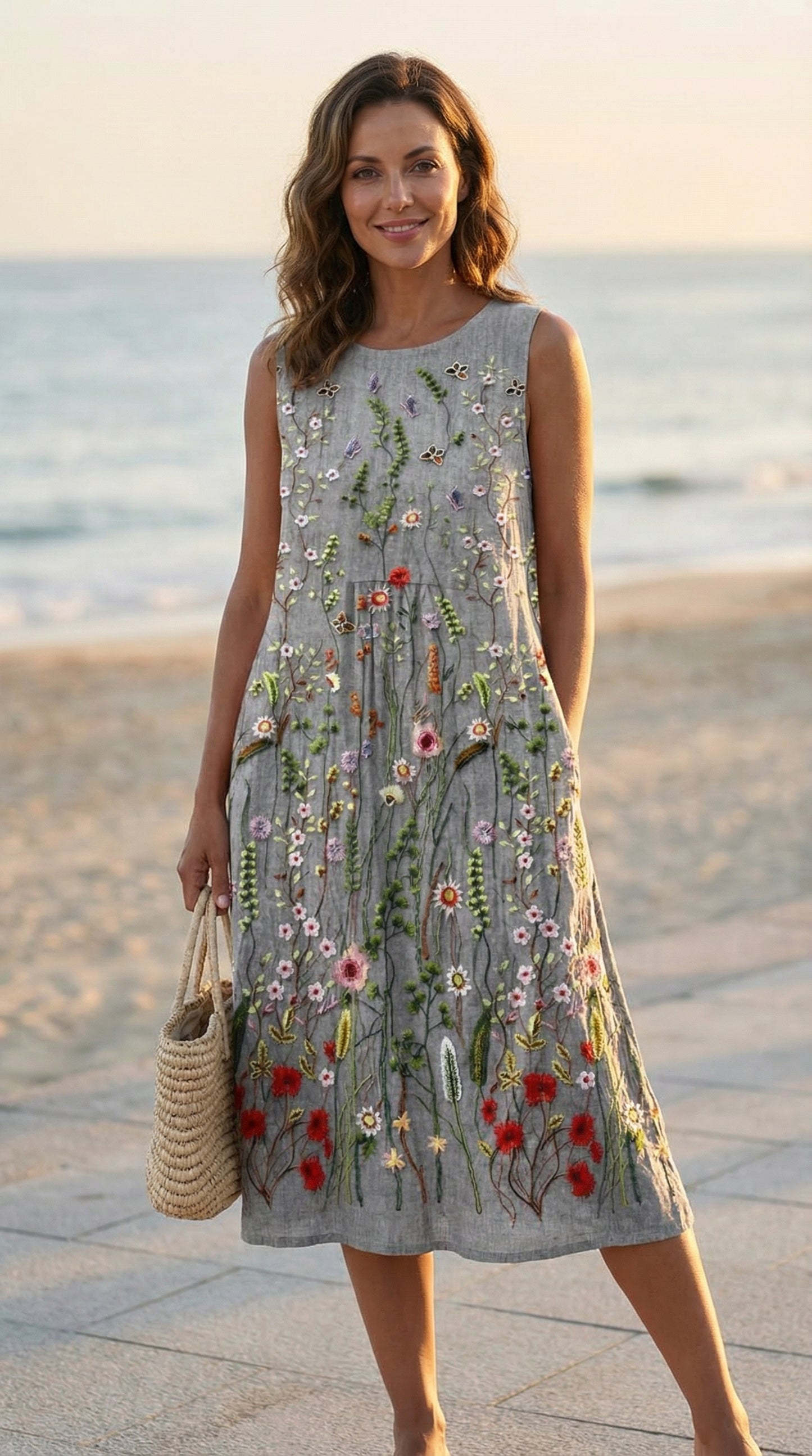 SENIRA - Vestido floral para tu look mas cómodo.