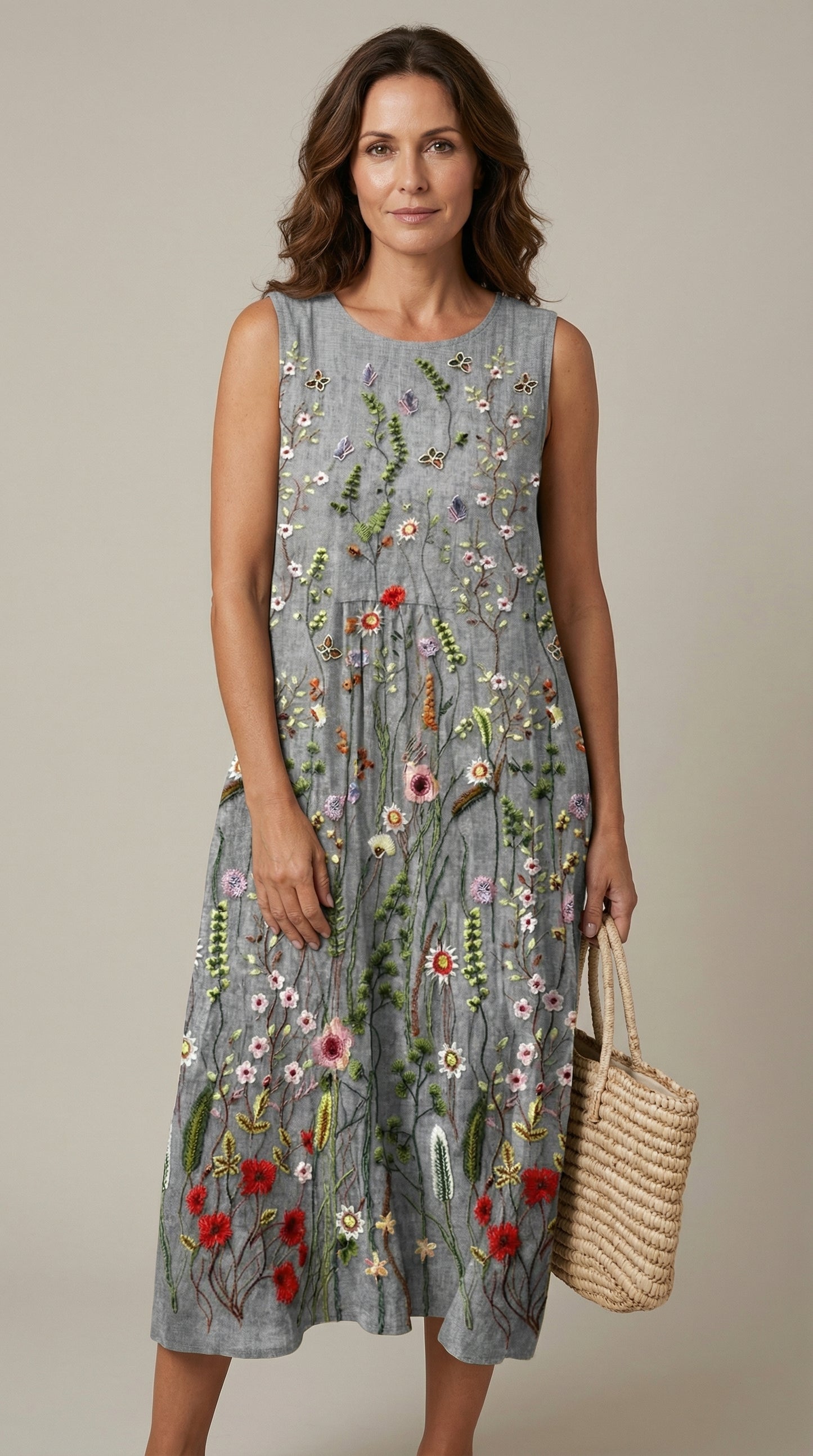SENIRA - Vestido floral para tu look mas cómodo.