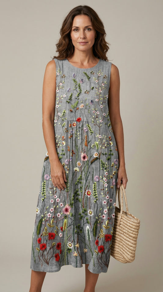 SENIRA - Vestido floral para tu look mas cómodo.