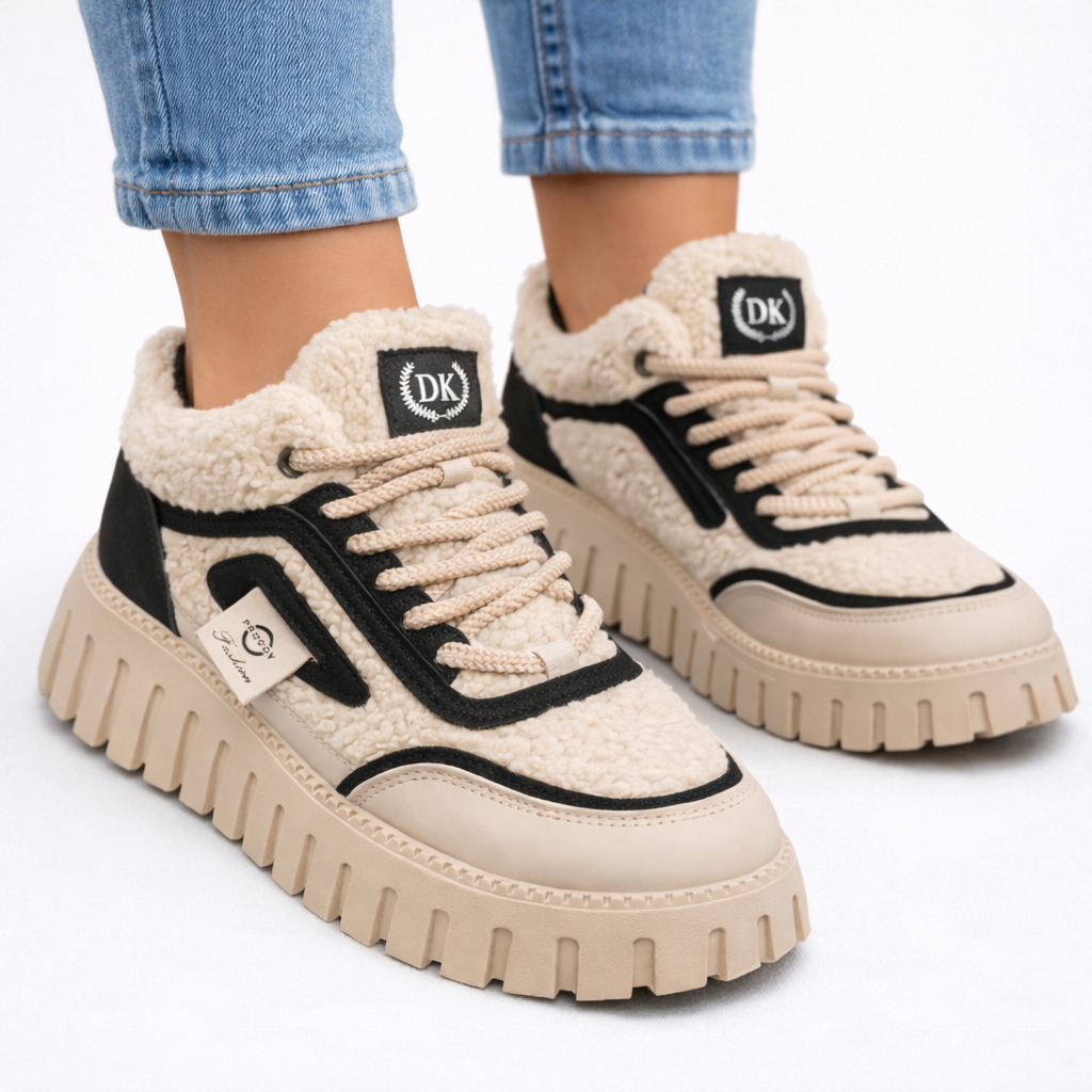 LIV-Zapatos de forro polar