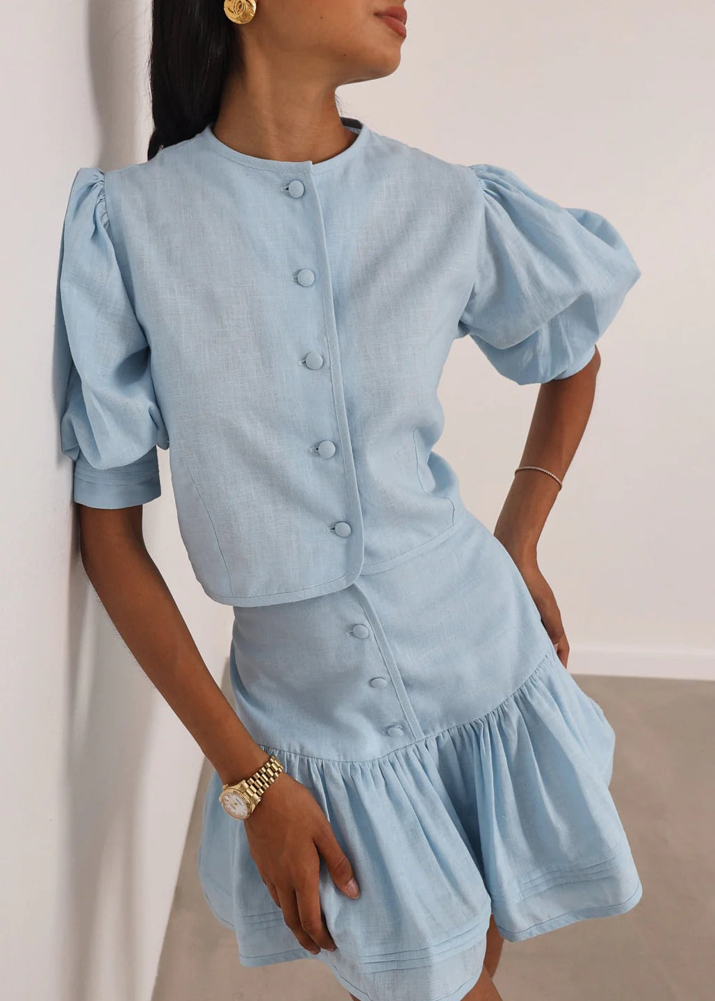 MICA - Conjunto de falda para un look perfeto para esta temporada.