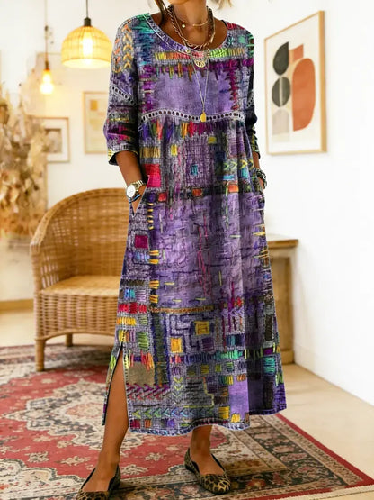 MANUELA - Vestido para un paseo relajado y cómodo