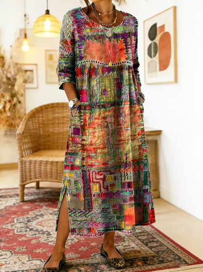 MANUELA - Vestido para un paseo relajado y cómodo