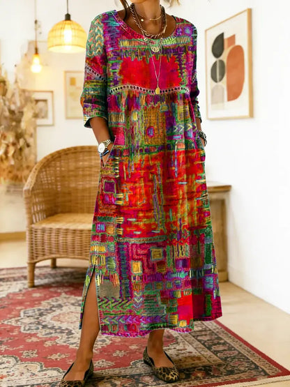 MANUELA - Vestido para un paseo relajado y cómodo