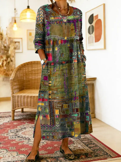 MANUELA - Vestido para un paseo relajado y cómodo