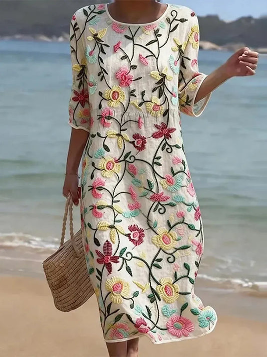 REBECA - Vestido para un look florar