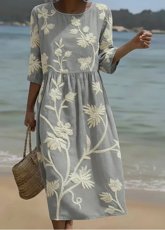 FLAVIA - Vestido para sentirse arreglada y cómoda.