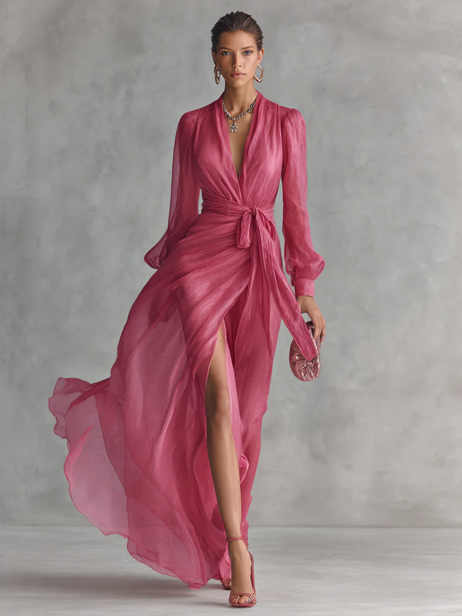 CAMIL - Vestido fluido y con elegancia