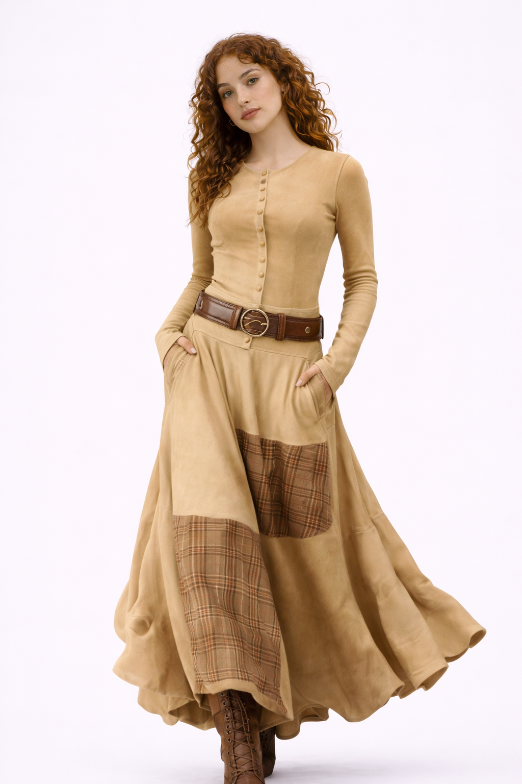 MARTINA - Vestido clásico con actitud moderna.
