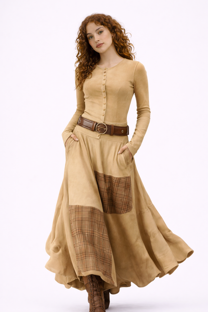 MARTINA - Vestido clásico con actitud moderna.