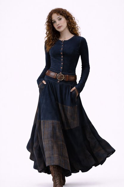 MARTINA - Vestido clásico con actitud moderna.