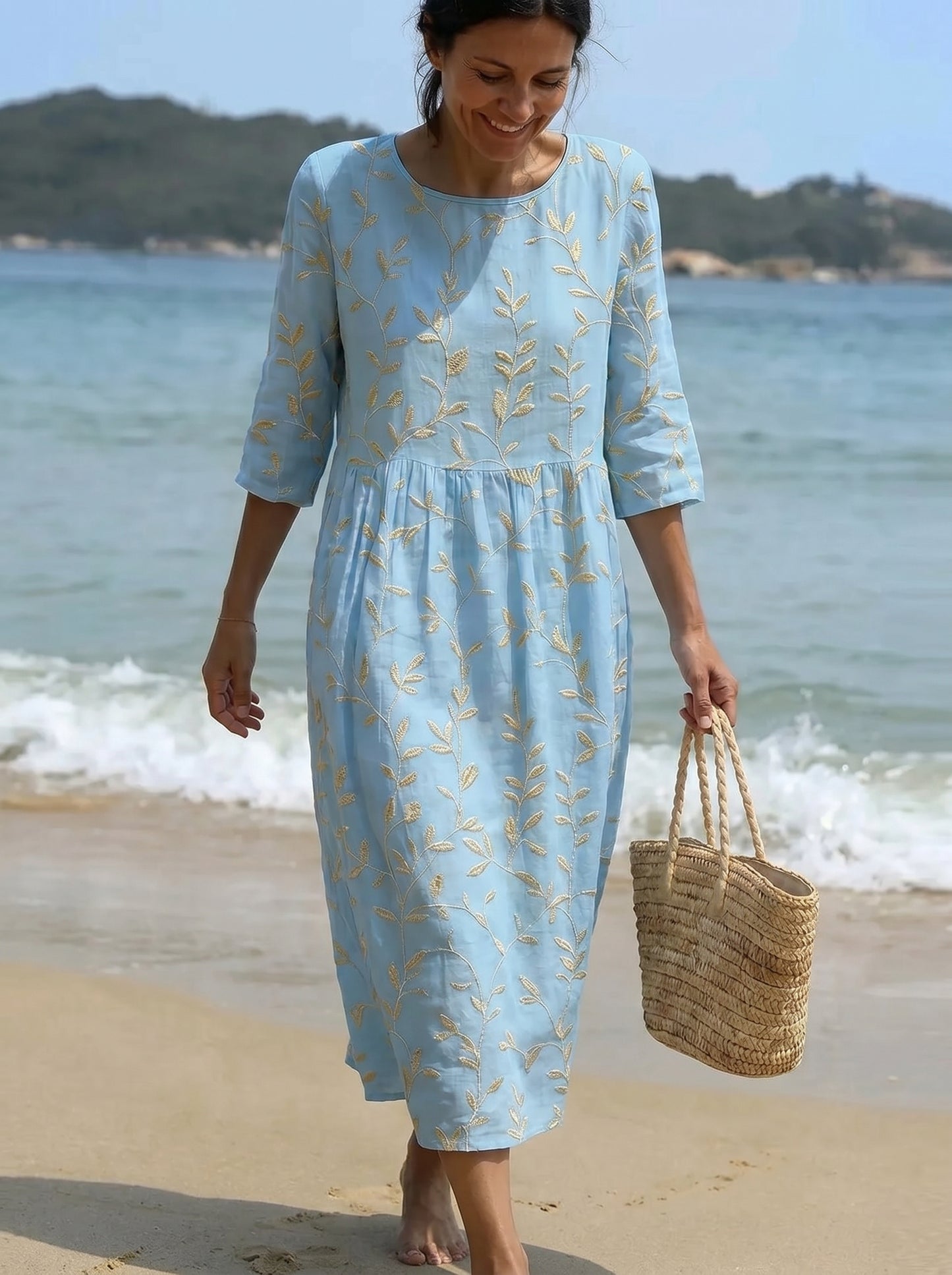 LINEA - Vestido para sentirse cómoda y relajada.