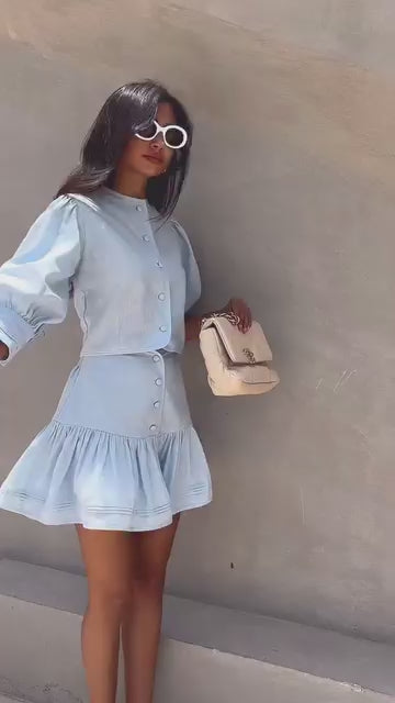 MICA - Conjunto de falda para un look perfeto para esta temporada.